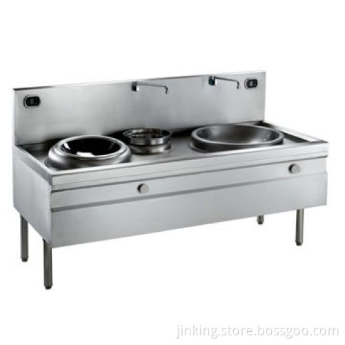 380V Combined Commercial Induction Cooker with Rated Power of 25kW